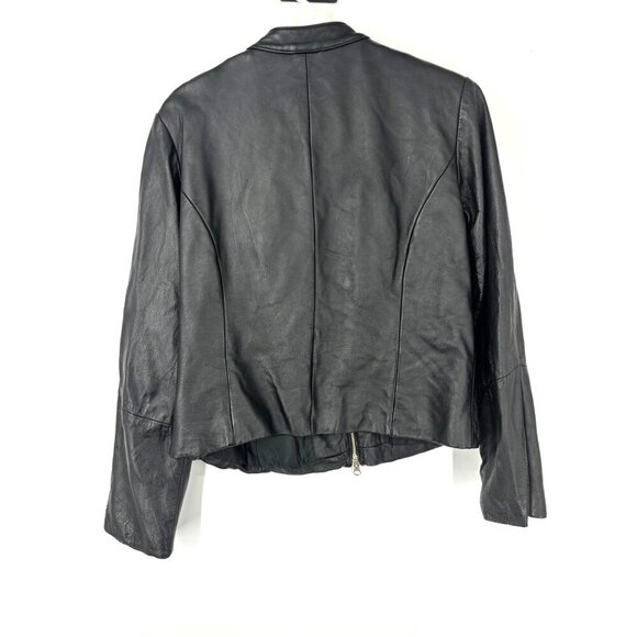 Wilsons Leather Maxima Black Leather Jacket Large - Picture 3 of 3